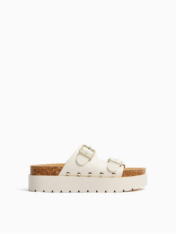 Bucked Platform Sandals