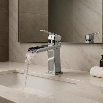 Robinet Cascade LED CHROMER
