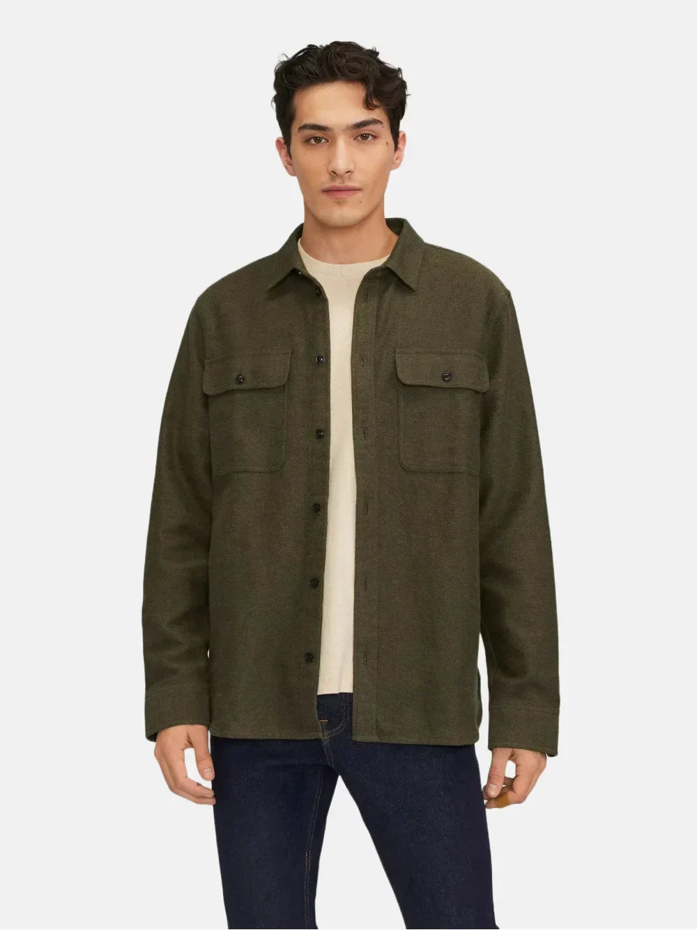 La sobrecamisa pesada