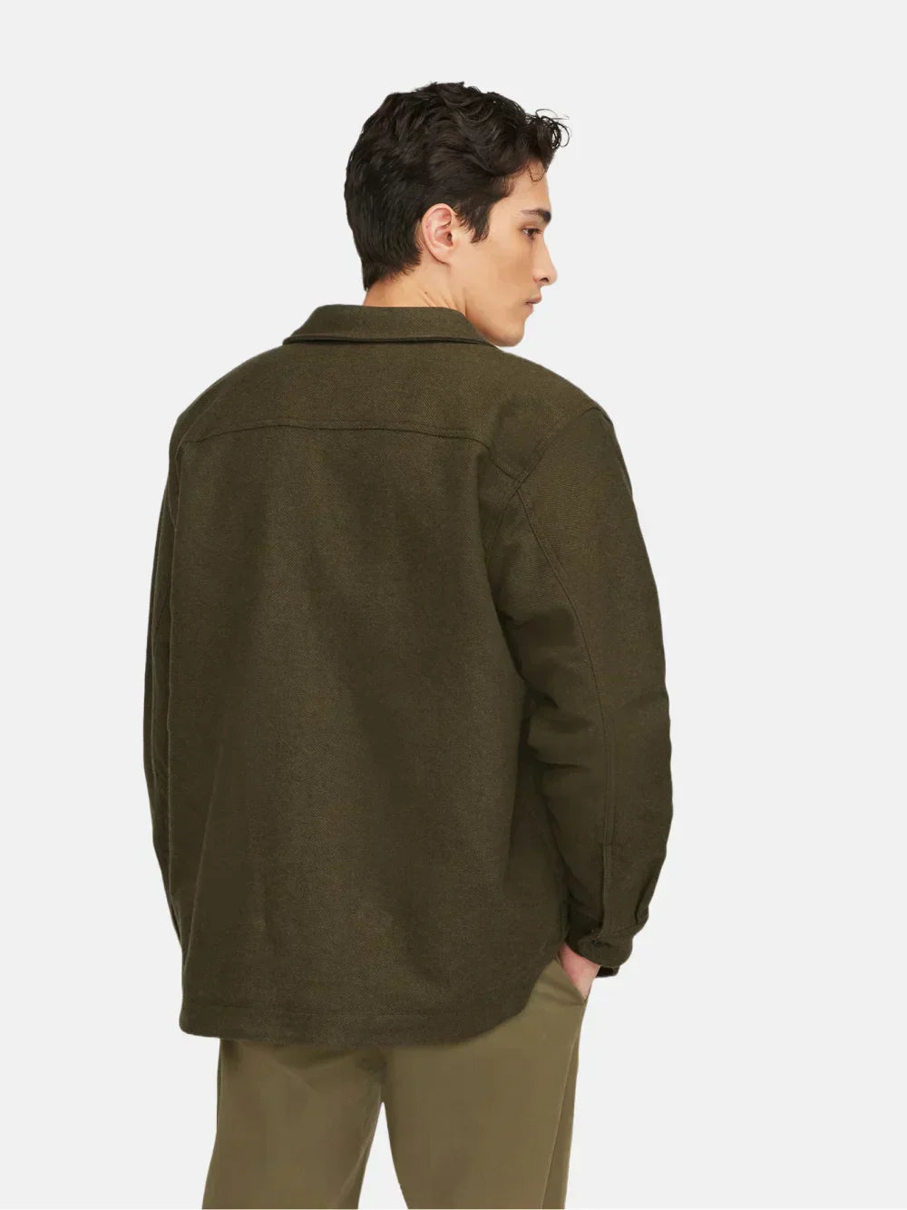 Den heathered overhirt
