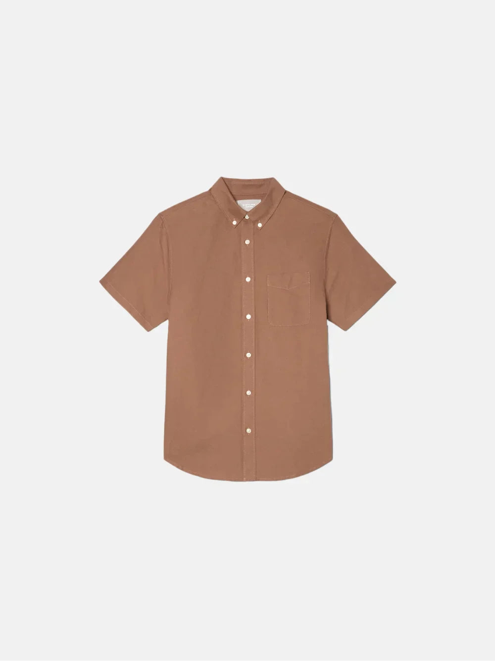 La camisa de manga cacao