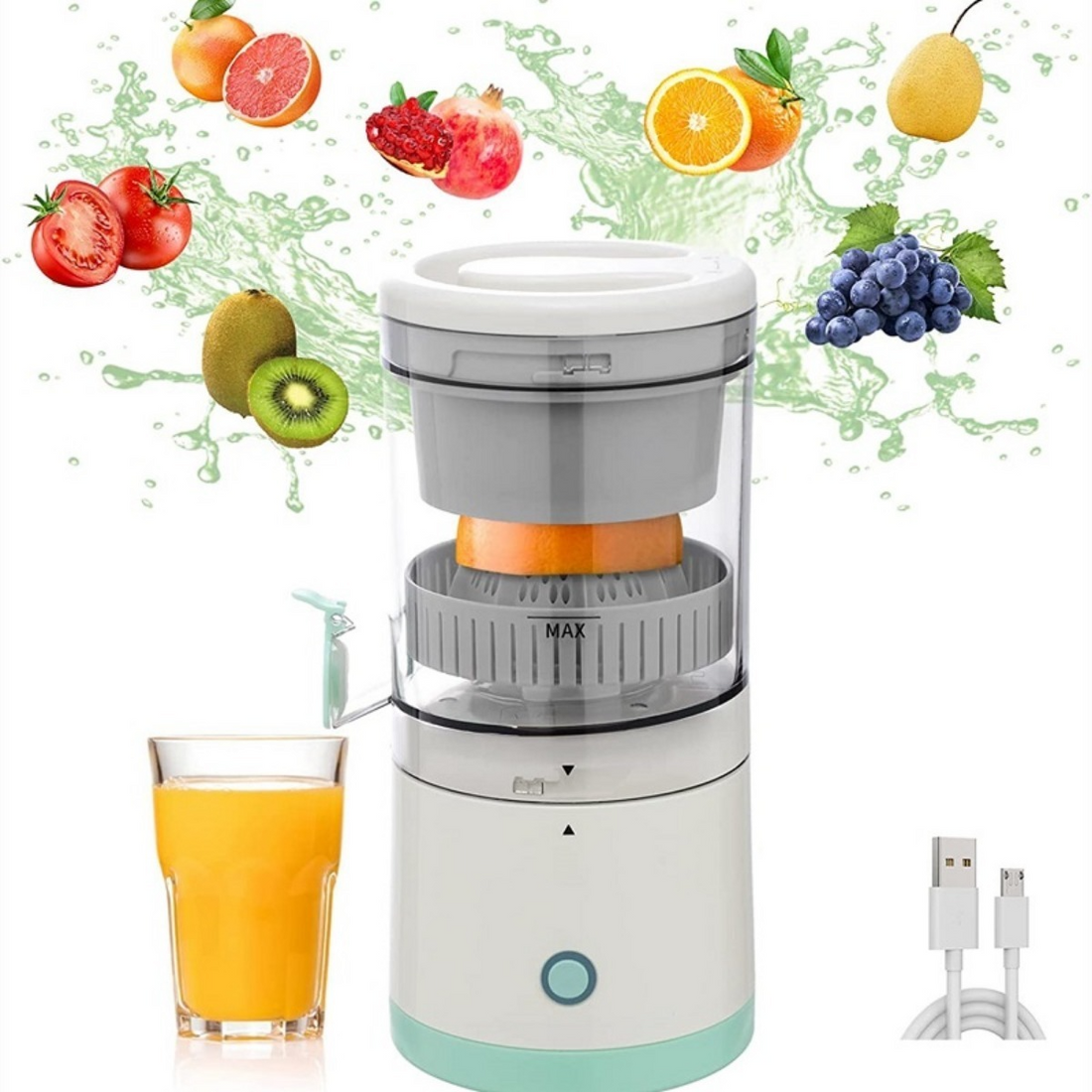 Tragbare elektrische Fruchtpresse