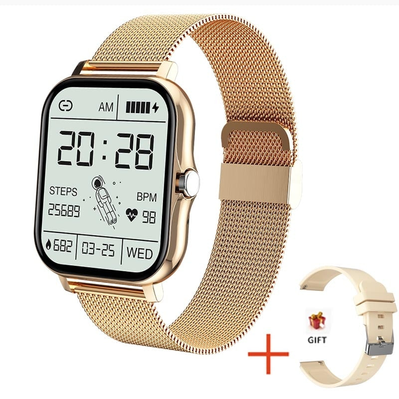 Sofisticado reloj inteligente para mujer