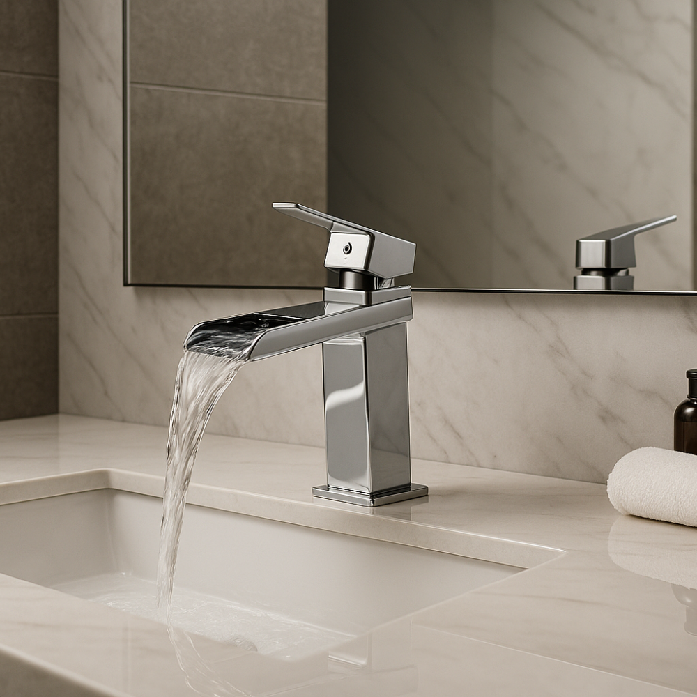 Robinet Cascade LED CHROMER